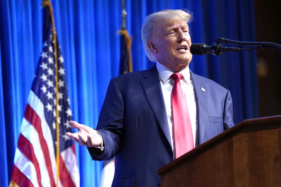 Trump says long VP shortlist includes Vivek Ramaswamy, Tim Scott & Ron DeSantis