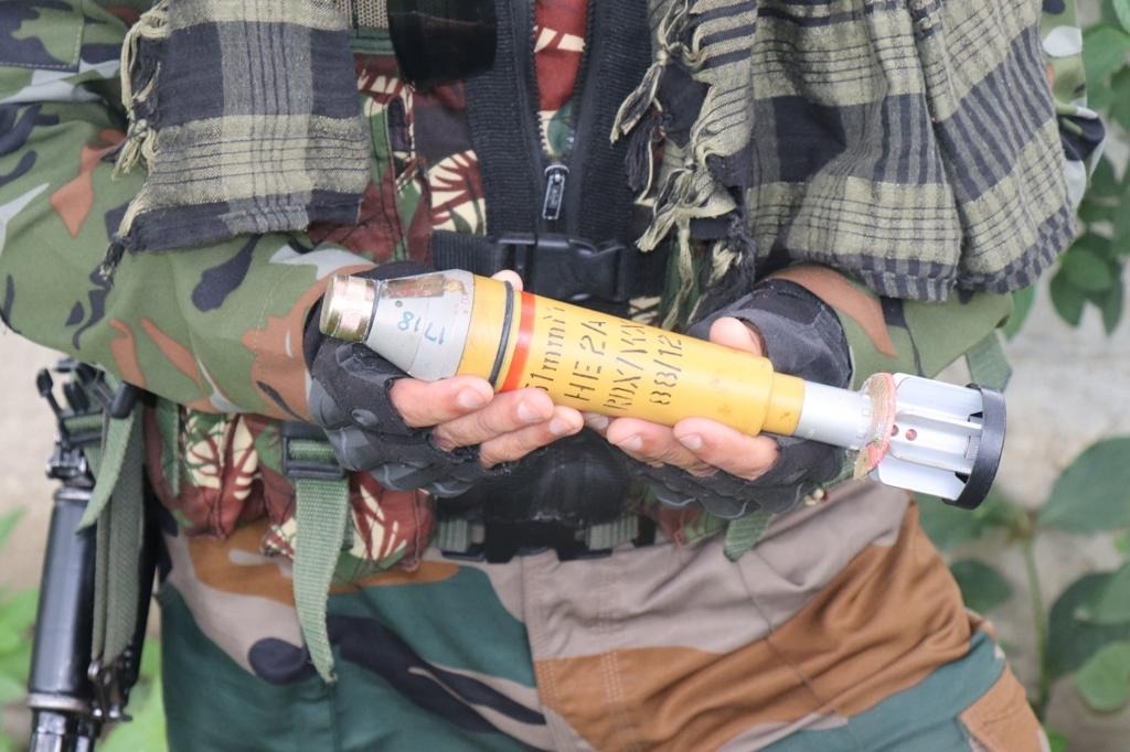 Security forces recover highly explosive mortar bomb in Manipur
