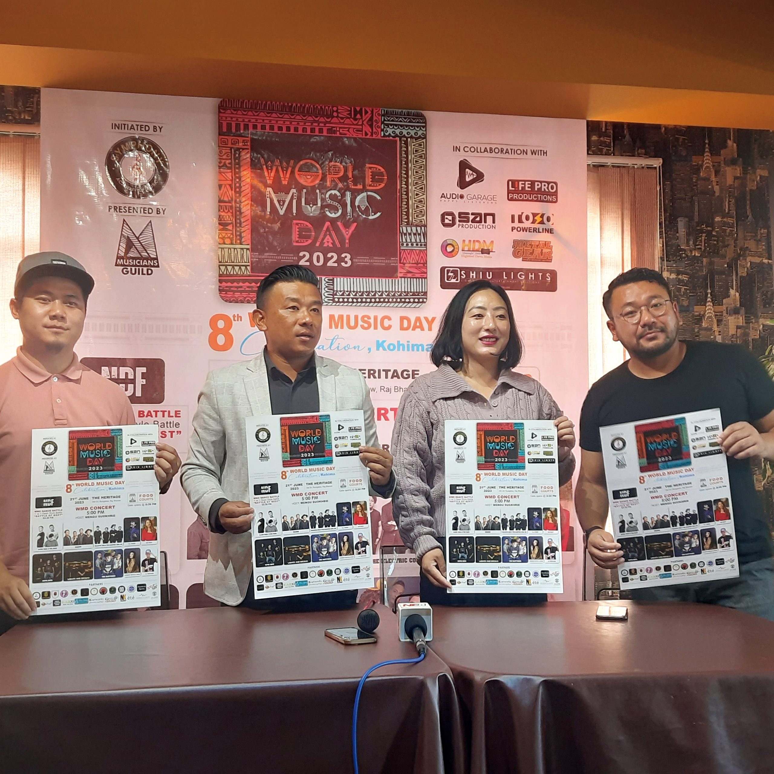 World Music Day concert in Kohima on June 21