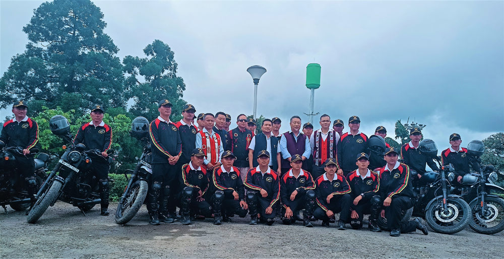 Be ambassador of Nagas, Tongpang tells K2K riders