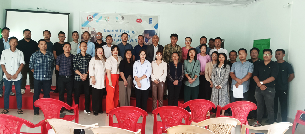 Health officials in Phek trained on U-Win