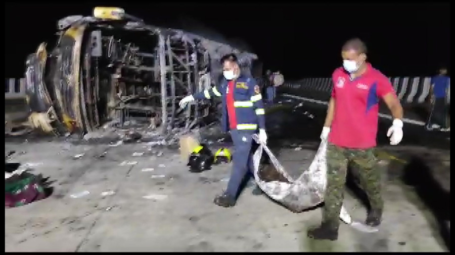Maharashtra bus tragedy