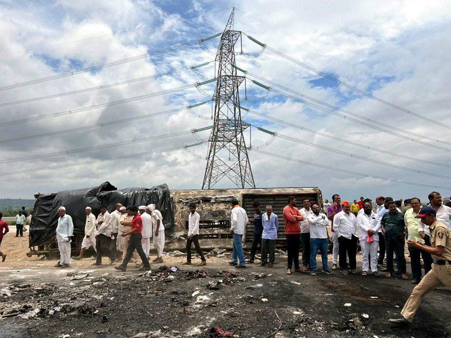 Maharashtra bus tragedy