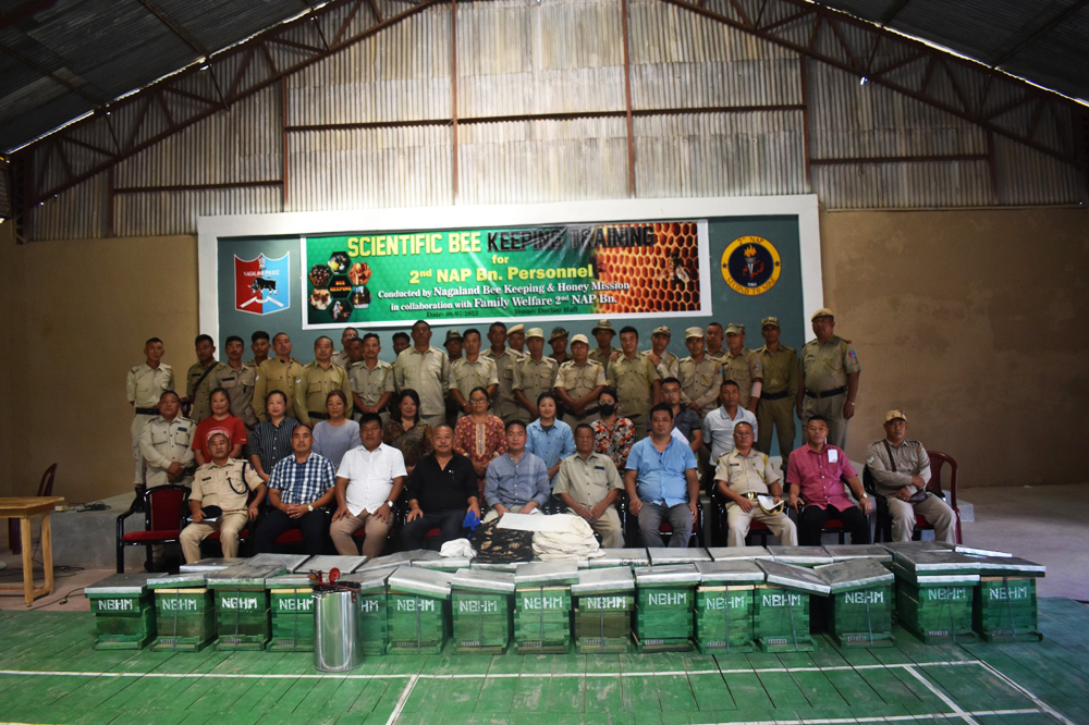Training on scientific beekeeping conducted for police personnel