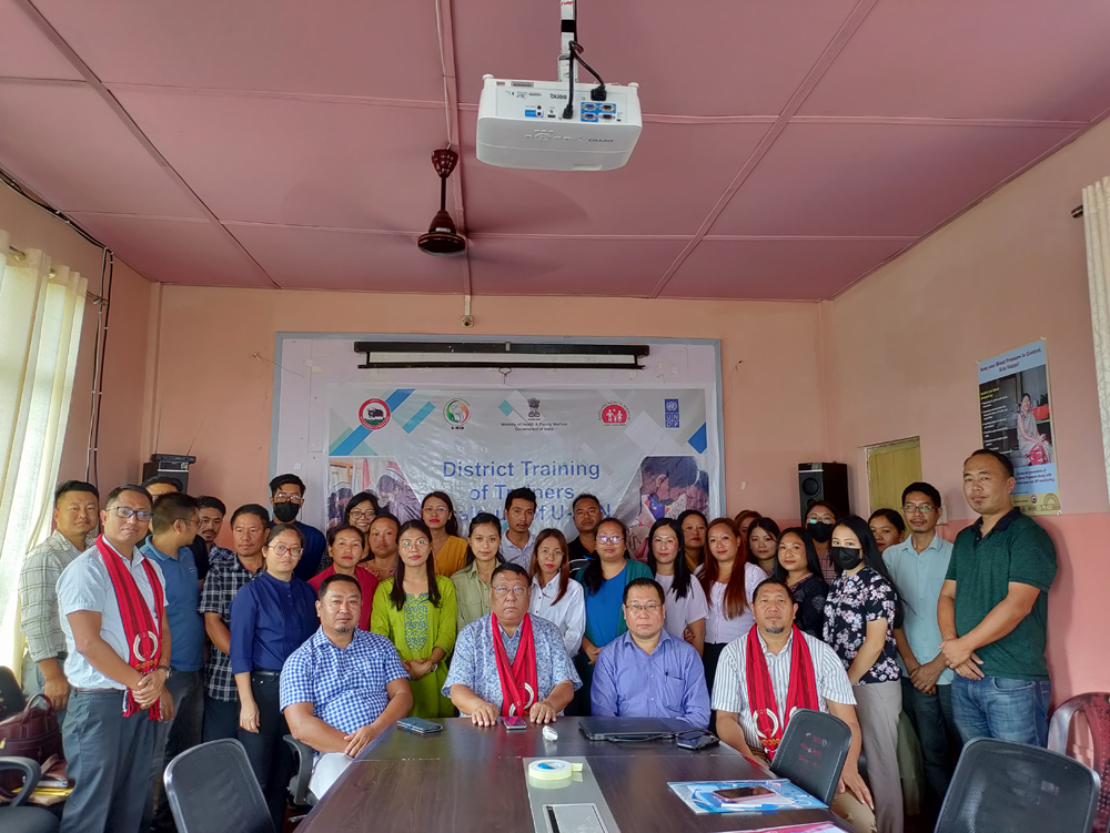 ‘Training of Trainers on U-WIN’ conducted at Longleng