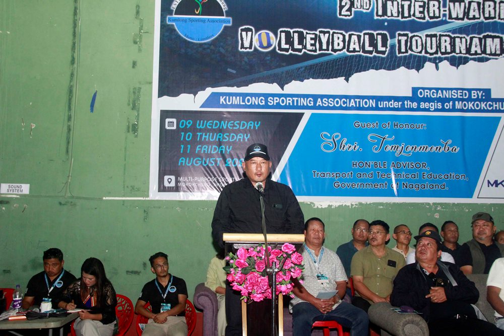 2nd Inter-Ward Volleyball Tournament underway 