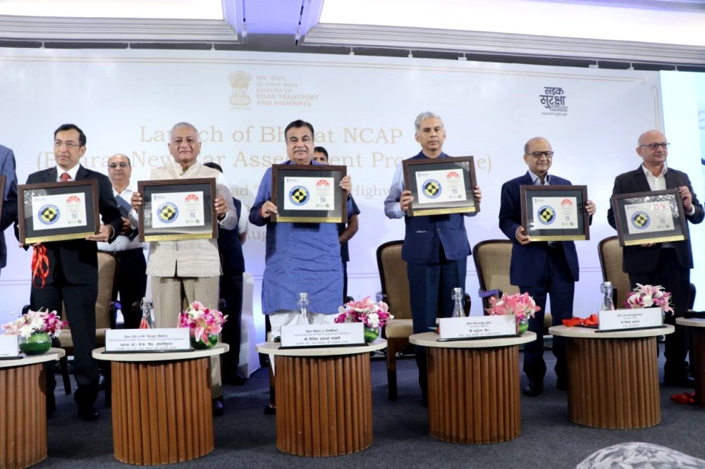 Gadkari launches Bharat NCAP, calls it 'historic day' for India