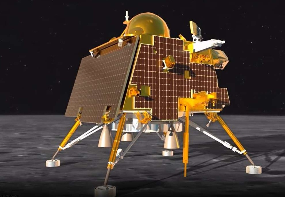 Chandrayaan-3 lands on the moon