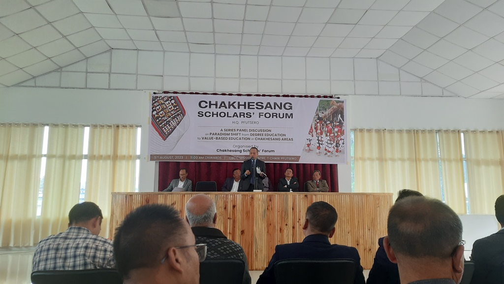 Dr. Neizo Puro proposes revival of morung traditional system in Chakhesang areas