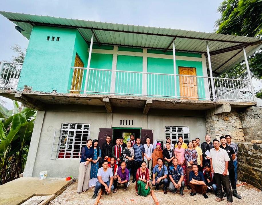 Forest dept. inaugurates library and resting shed in Tseminyu 