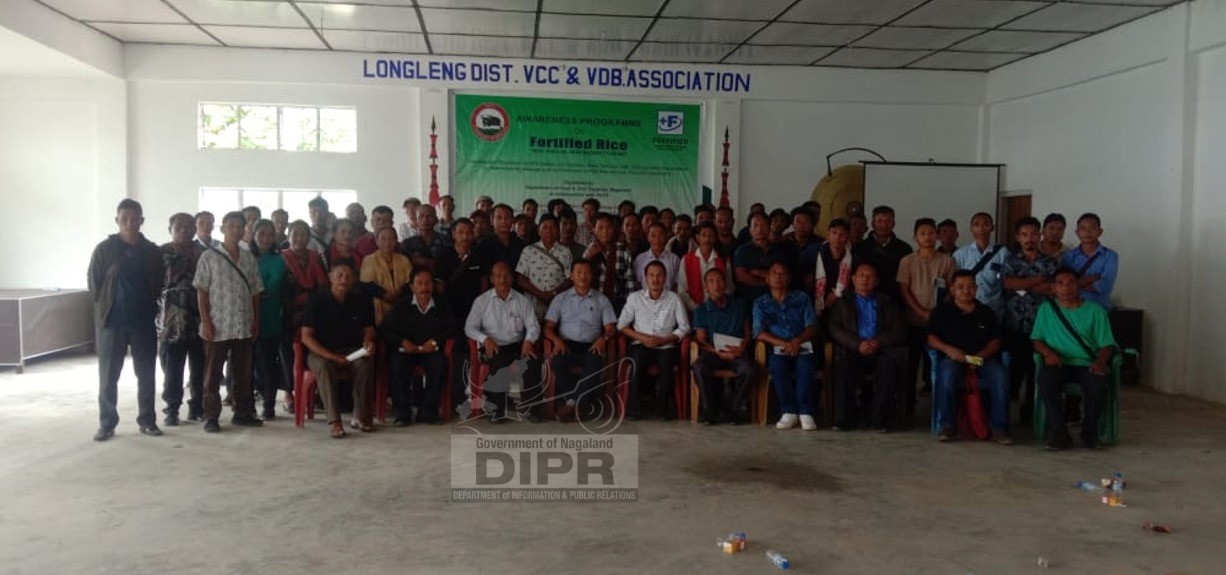 Fortified rice awareness programme held in Longleng 