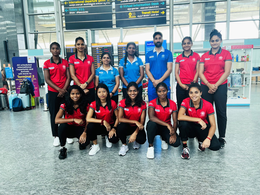 Indian women’s hockey team leaves for Asian Hockey 5s World Cup qualifier