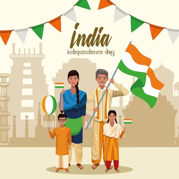 Independence Day 2023 India family