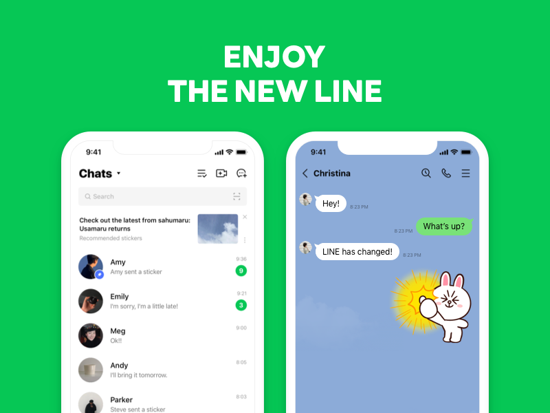 Line messaging app features 2023