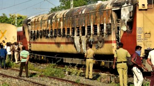 Madurai train blaze: Railway officials, police trying to identify 9 charred bodies