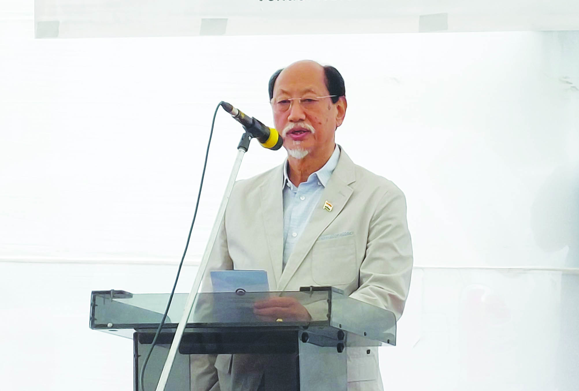 Ao Senden urges Nagaland government to pass resolution against forest conservation bill