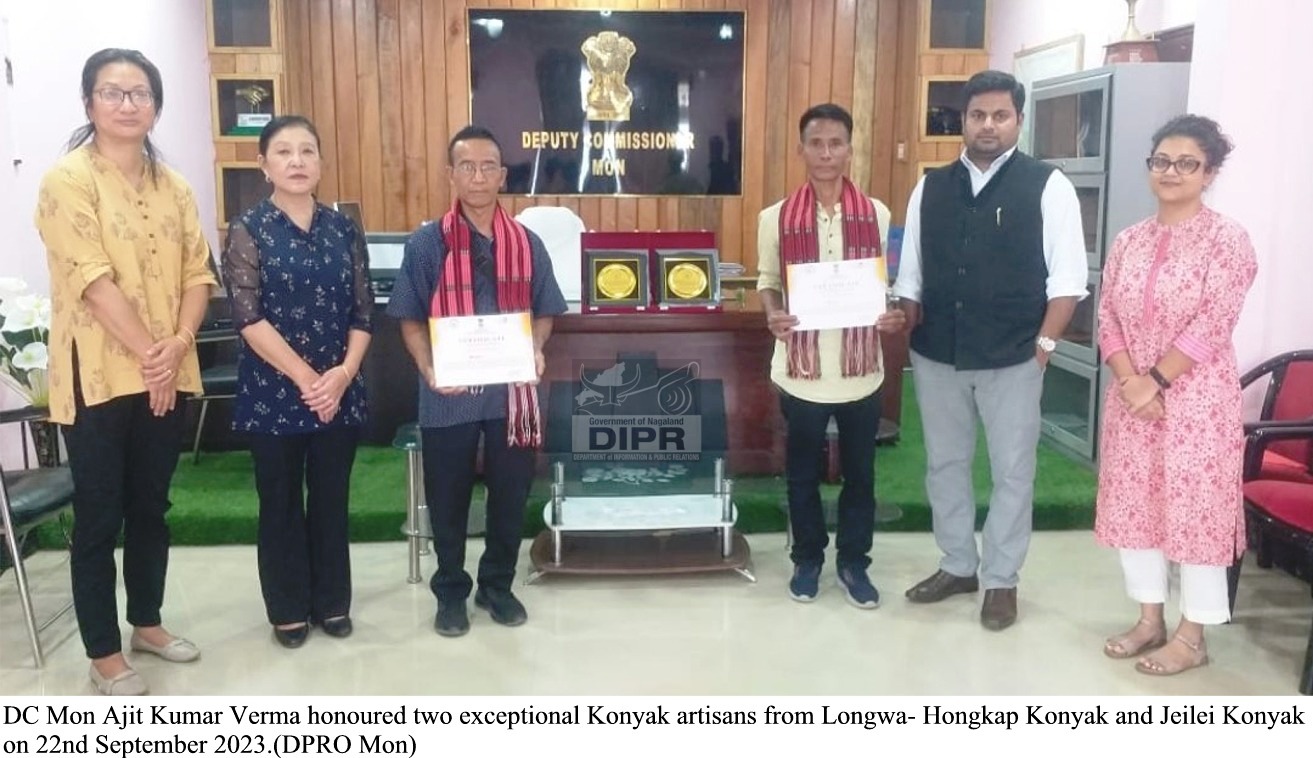 Mon DC fetes two Konyak artisans