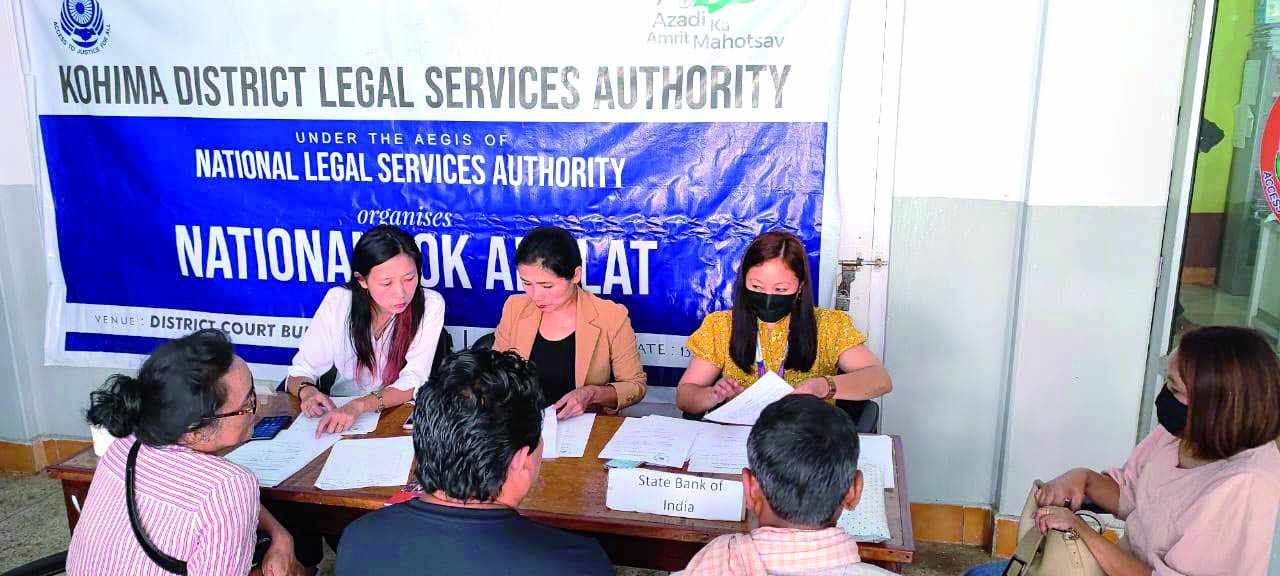 National LokAdalat in Nagaland sees 263 cases settled