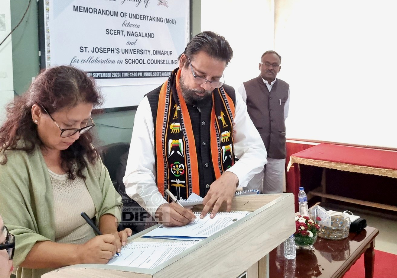 SCERT signs MoU with St. Joseph University on school counselling