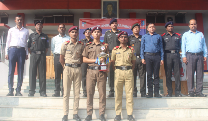 Combined annual training camp at Sainik School Punglwa concludes