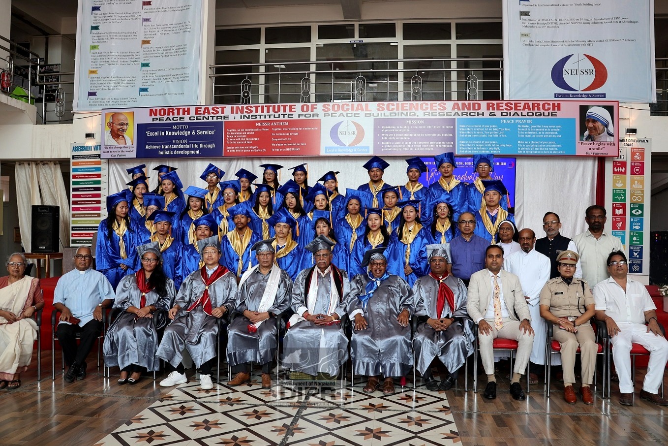 Guv. Ganesan encourages NEISSR graduates to be compassionate