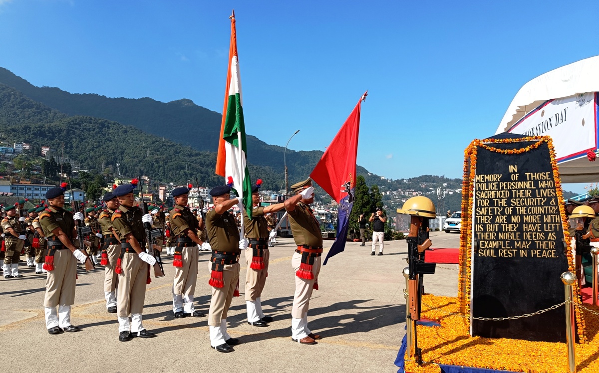 Nagaland Police pay tribute to martyrs