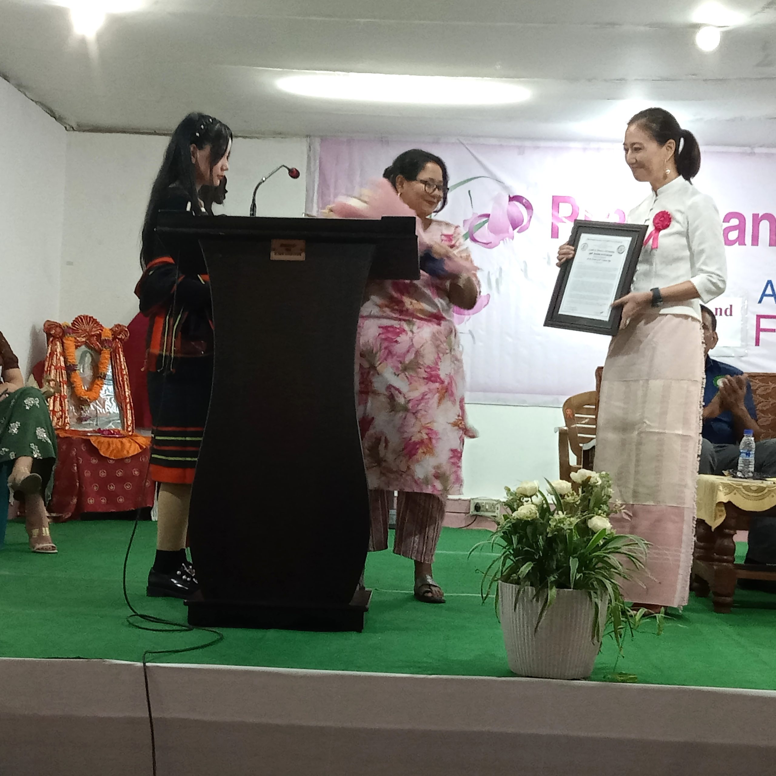 PWC felicitates Bambi for her contribution to society