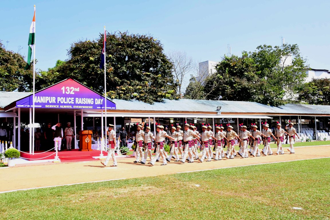 Manipur celebrates 132nd Police Raising Day