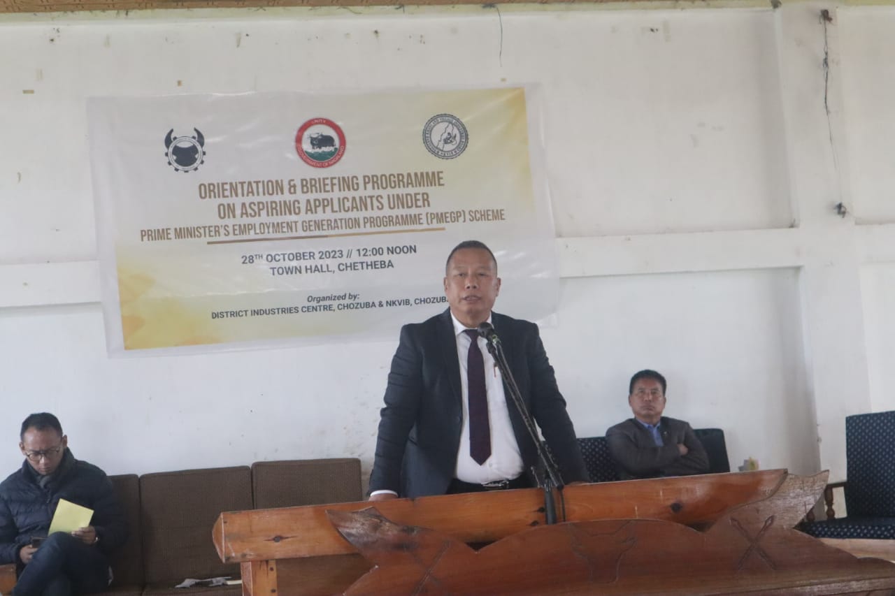 New world belongs to entrepreneurs, says Nagaland legislator Khamo