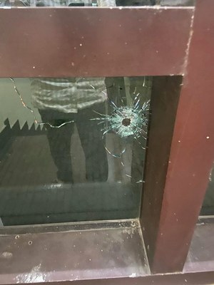 Suspected 'bullet' hole creates tension at Assam MLA quarters