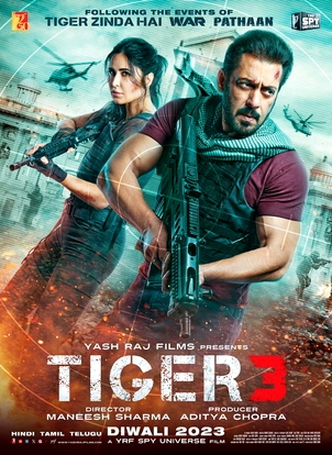 'Tiger 3' earns INR 44.50 crore on opening day: Makers