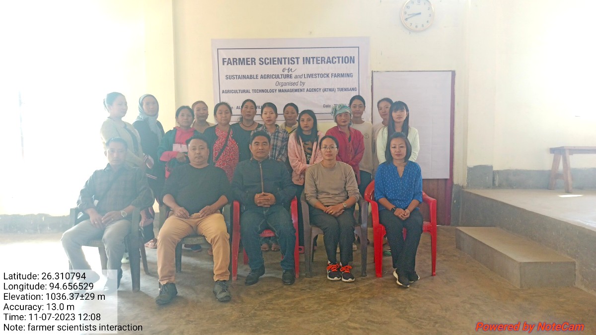 ATMA Tuensang holds farmer-scientist interaction