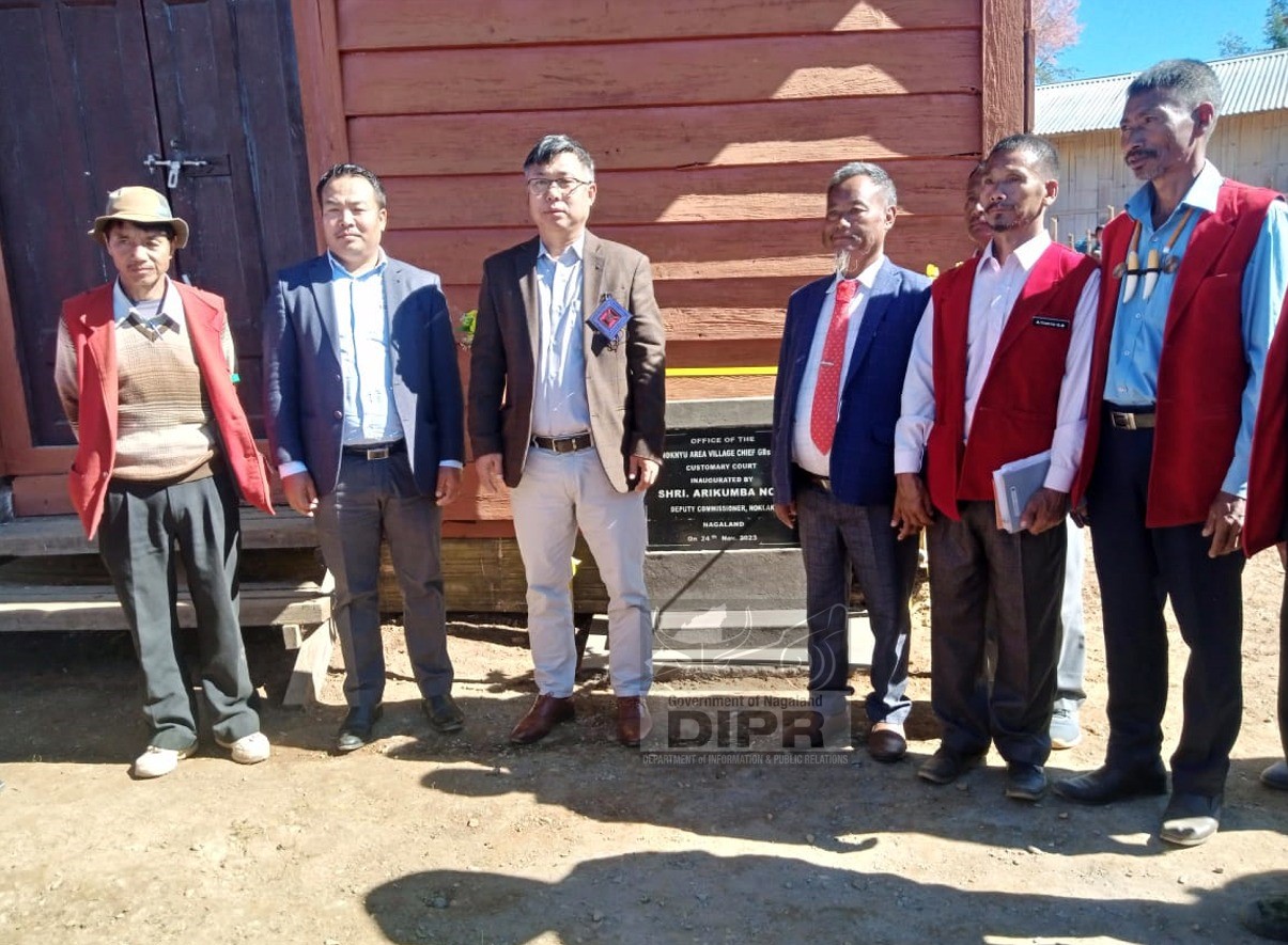 Customary court inaugurated in Thonoknyu under Noklak district
