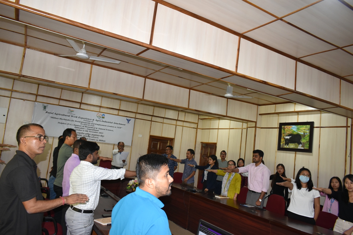 ICAR-NRC Medziphema observes Vigilance Awareness Week