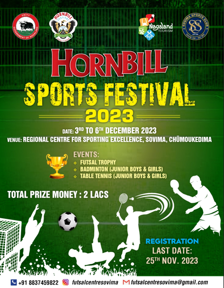 Sovima Sports Club to organise first ‘Hornbill Sports Festival’