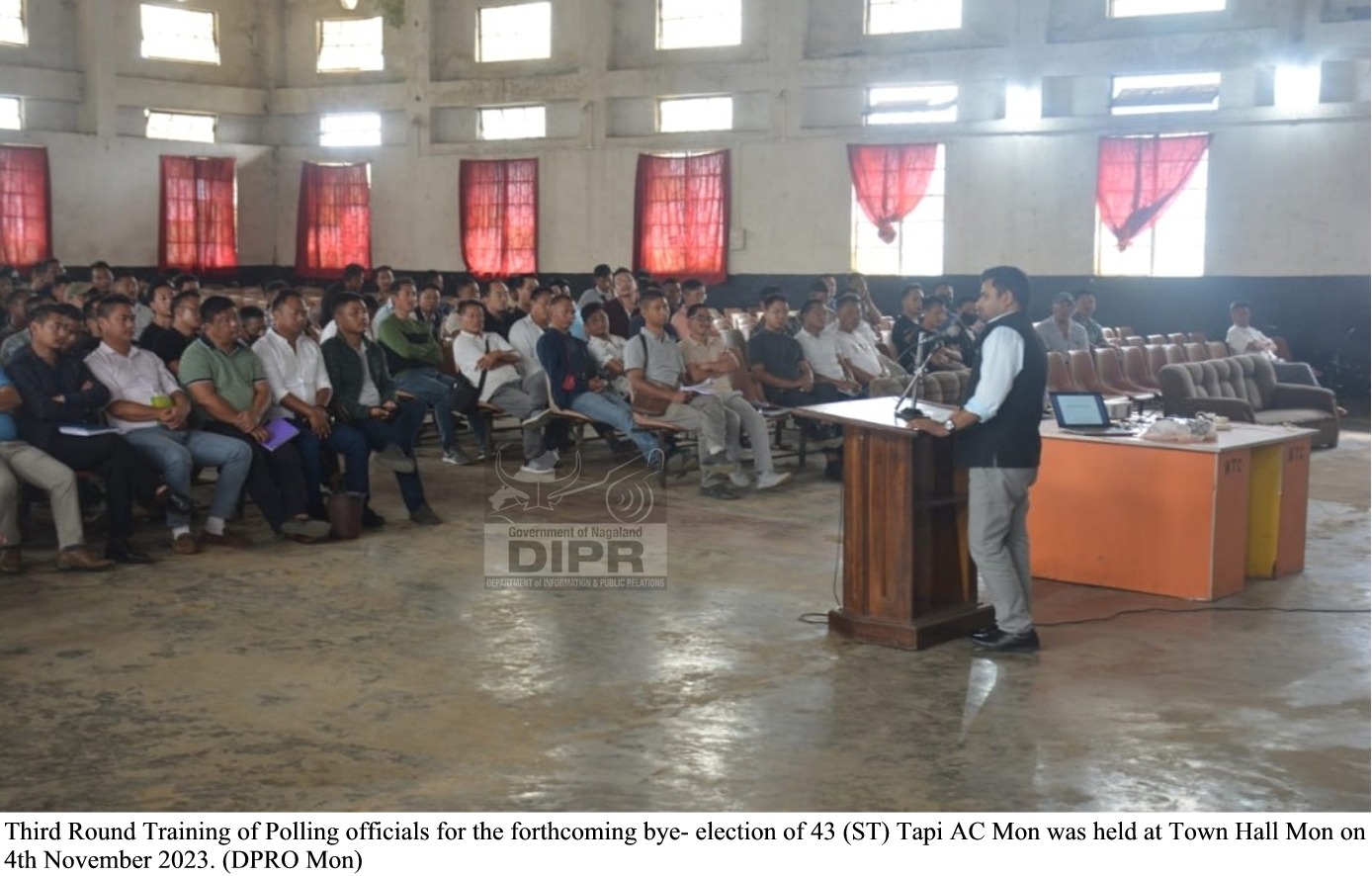 Training held for bye-election of 43 (ST) Tapi AC