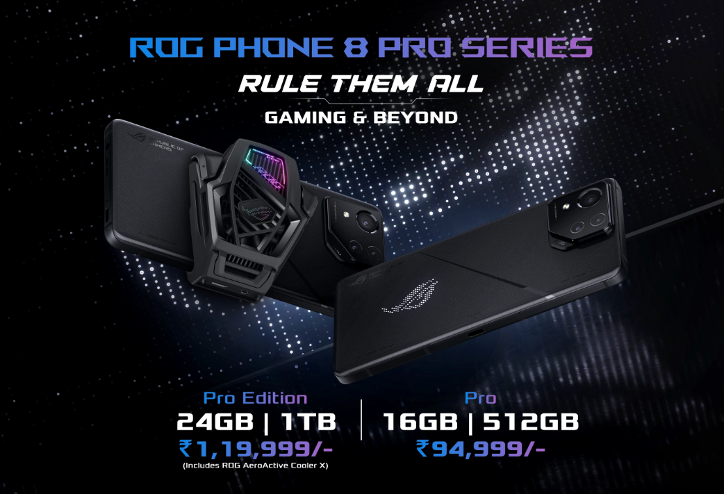 Asus ROG 8 Series launched in India