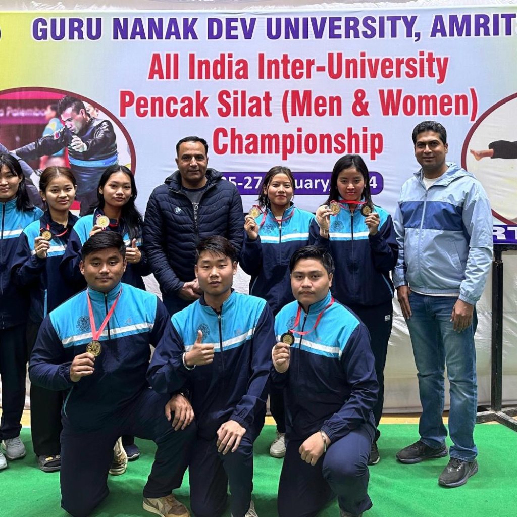 Nagaland University Pencak Silat team