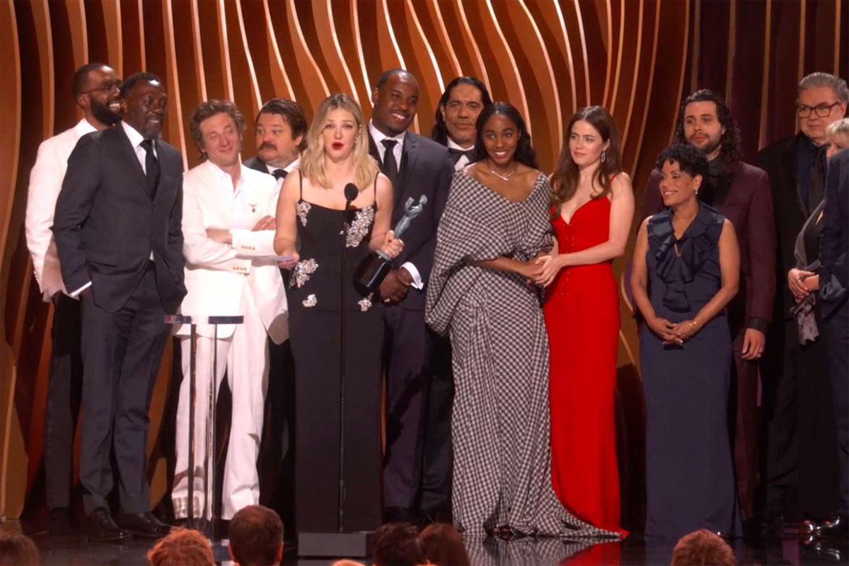 It's 'Oppenheimer' night out at SAG Awards; 'Bear', 'Succession' win too