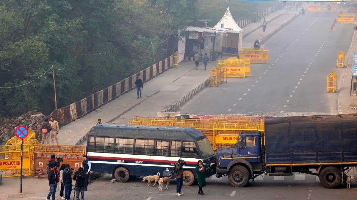 'Delhi chalo' march