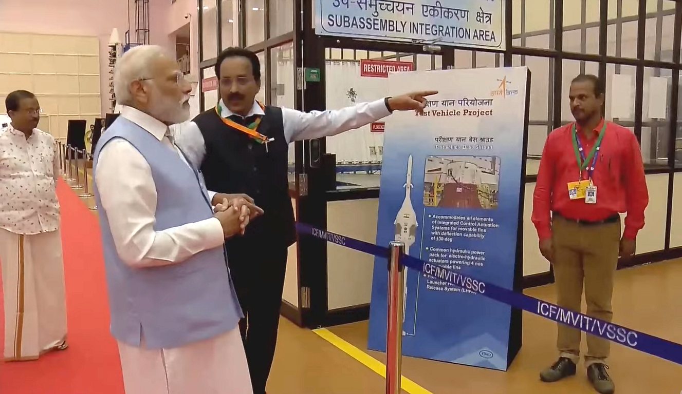 PM Modi inaugurates space infrastructure projects of ISRO