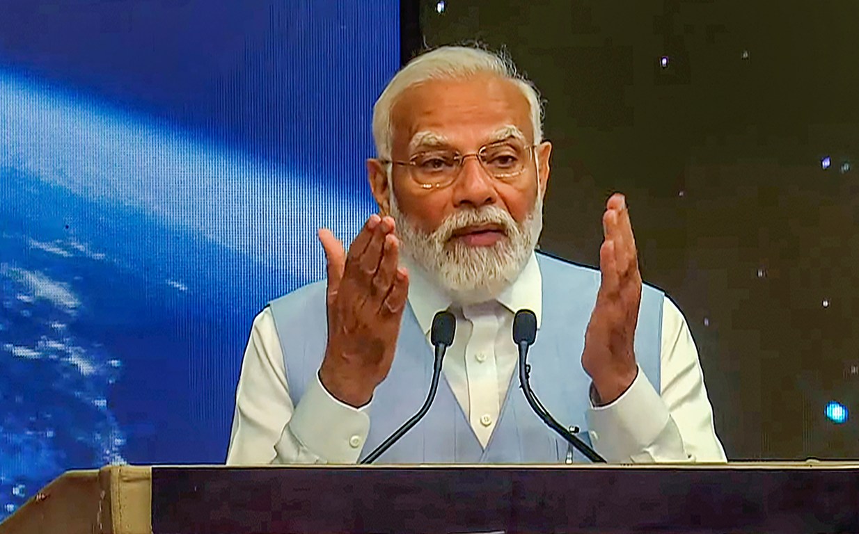 PM Modi inaugurates space infrastructure projects of ISRO