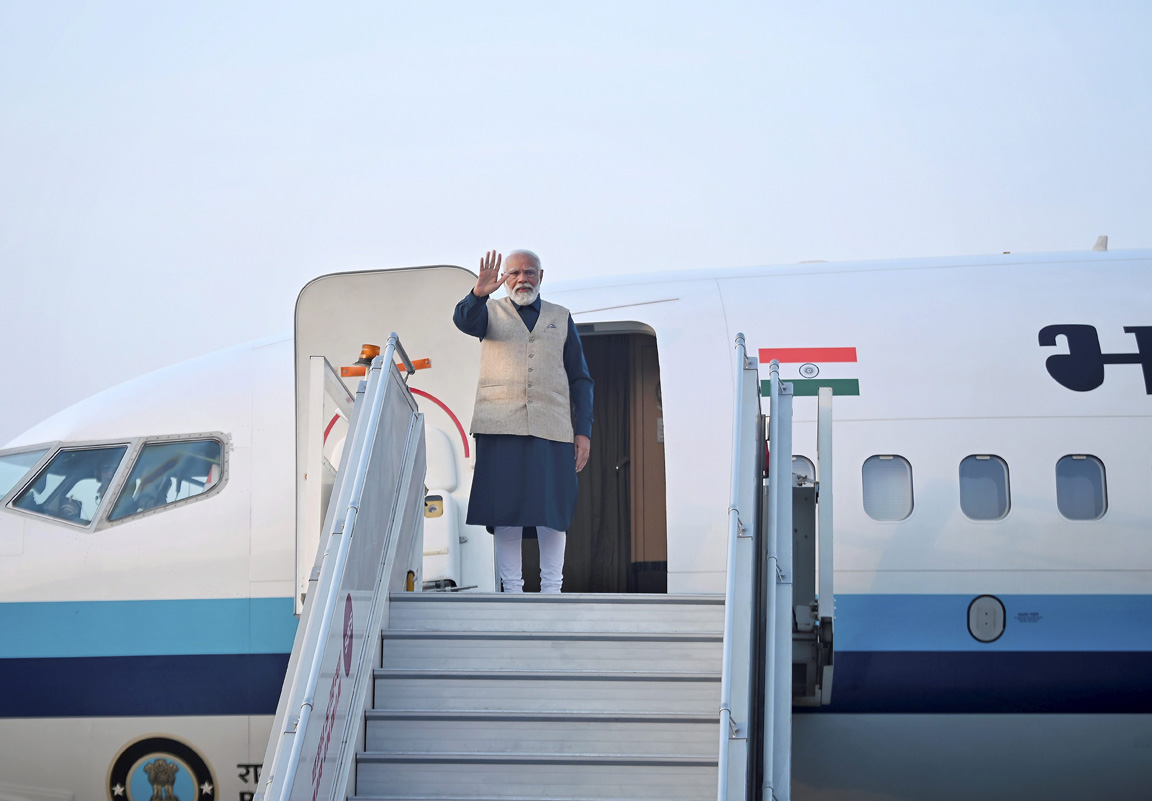 PM Modi reaches Bhutan to inaugurate hospital, meet King