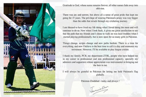 Pakistan batter Javeria Khan announces retirement from international cricket