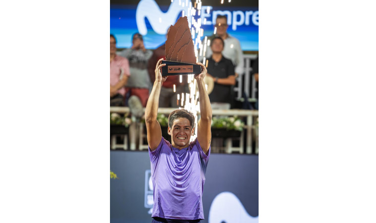 Tennis: Sebastian Baez beats Alejandro Tabilo for Santiago title