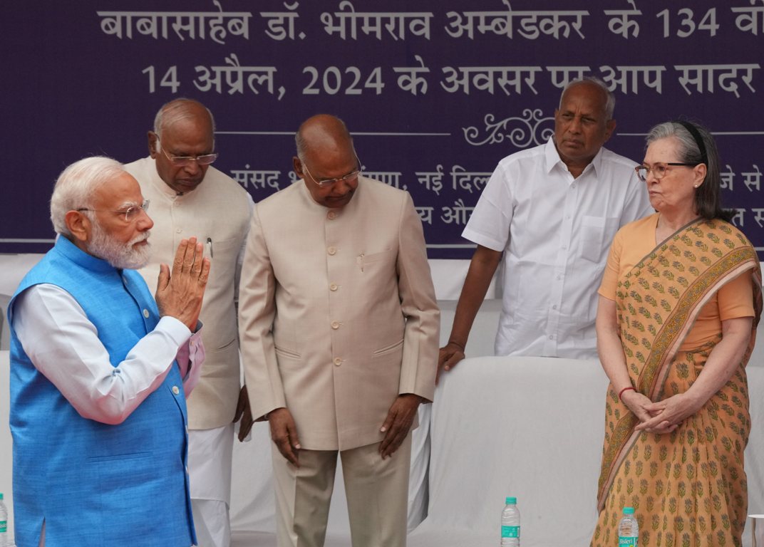 President, vice president, PM offer floral tributes to Ambedkar on his birth anniversary