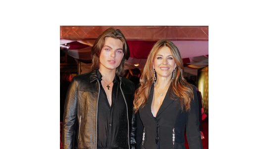 Elizabeth Hurley's son says filming his mum's racy scene felt 'totally normal'