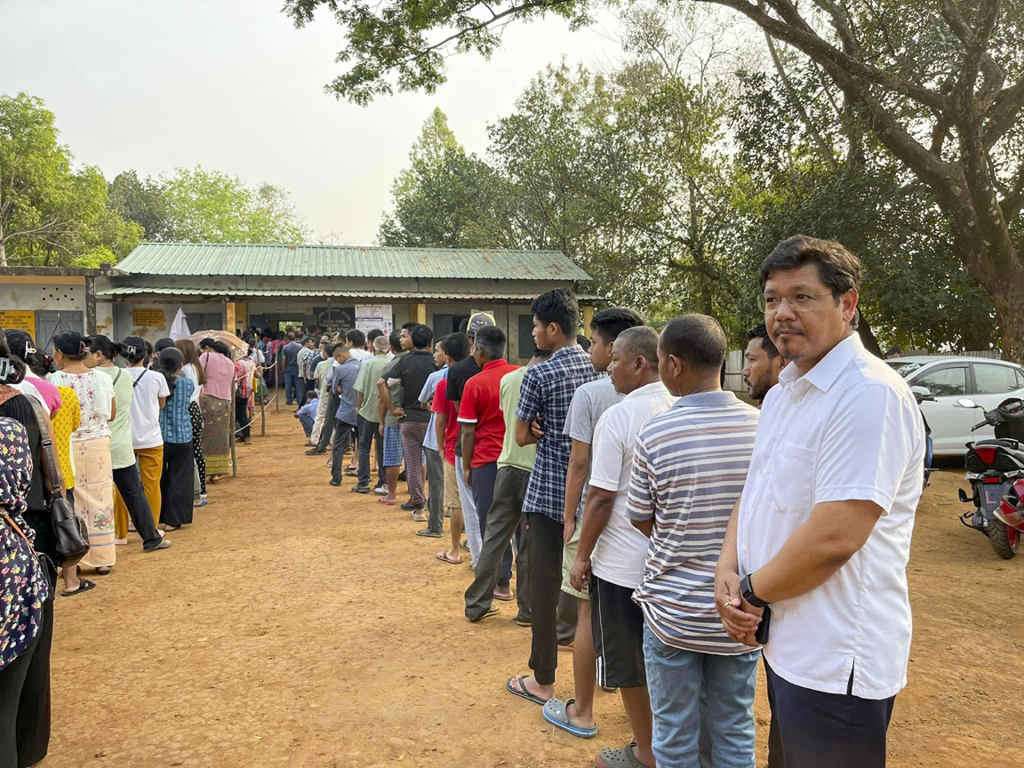 Meghalaya CM Conrad Sangma, Agatha Sangma cast vote; appreciate good turnout in morning