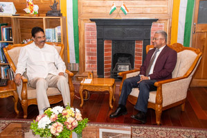 Indian ambassador-designate to Myanmar discusses border trade issues with Mizoram Governor