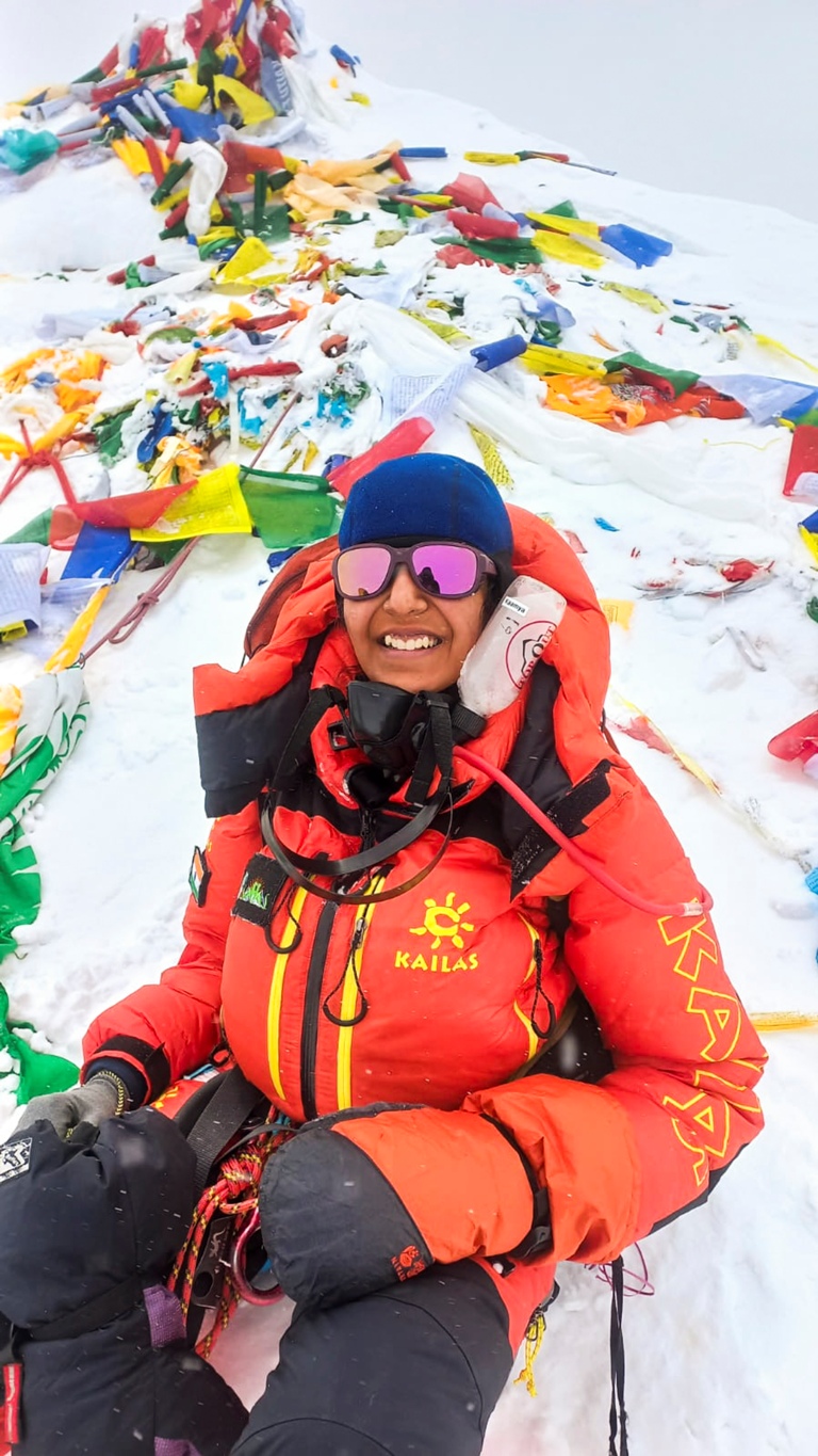 At 16, Kaamya Karthikeyan becomes youngest Indian to scale Mt Everest